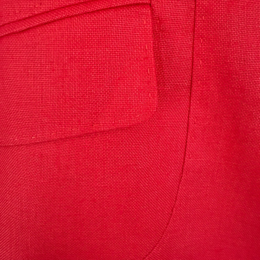 Talbot’s Pink Irish Linen Blazer Jacket Women’s 6P NWT Preppy Classic hot Pink - Picture 9 of 10